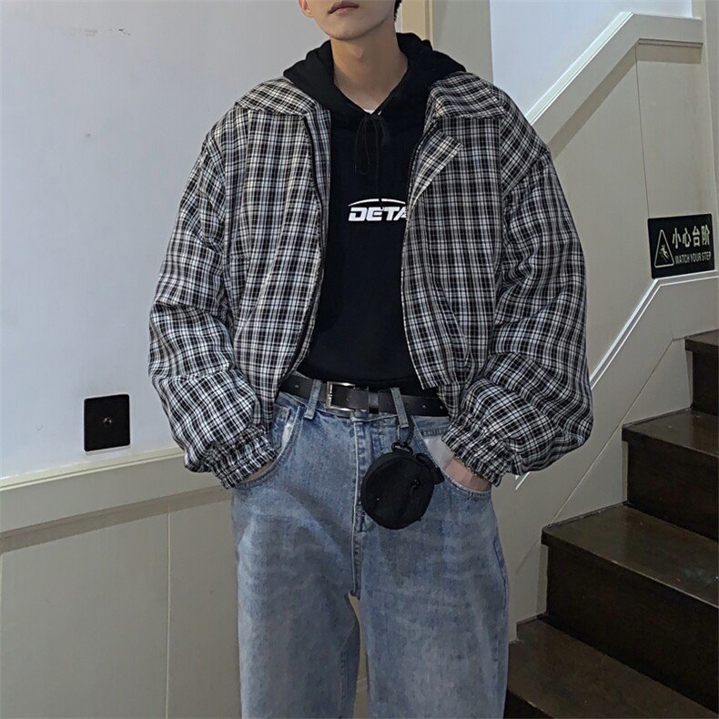 【2025秋冬】韩系垫肩短款外套夹克货号：2167棉衣货号：MY2167图片