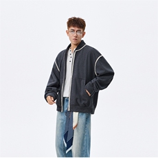 25新款港风时尚阳离子双色蜂巢个性宽松大码卫衣WY715-P6599，男装卫衣，电商B306