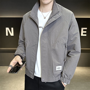 2025新款秋季夹克外套男士立领衣服潮流新品男装上衣 A225-8815图片