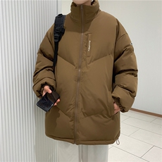 面包服男韩版ins潮流bf原宿风冬季加厚情侣保暖棉袄棉服外套，男装棉衣，星座302B-2