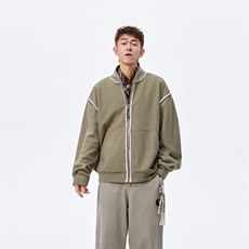 25新款港风时尚阳离子双色蜂巢个性宽松大码卫衣WY715-P6599，男装卫衣，电商B306