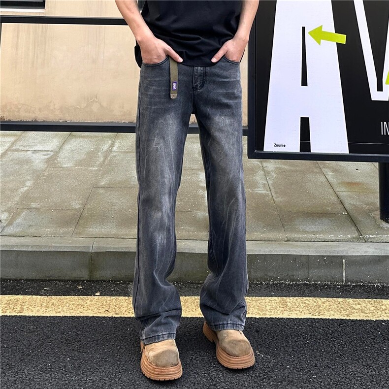 xz116-k16028-P39-（网络图）竹节纹现货牛仔裤,男装牛仔裤,星座116