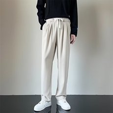 松紧腰休闲长裤潮牌炸街宽松直筒裤子，男装休闲裤，星座410-6（原星座1304-1）
