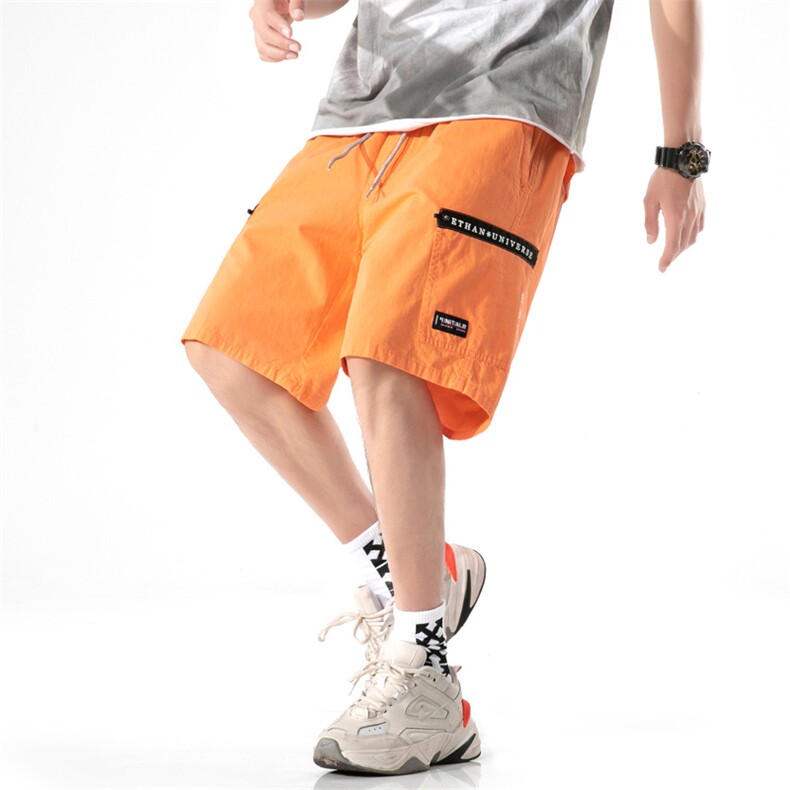 短裤男夏季2021新款潮流宽松休闲五分潮牌薄款裤子A438-Z951-P35,男装休闲裤,电商A438