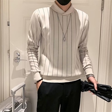 毛衣男士秋季长袖打底衫修身气质潮牌男装针织衫S539-P43，男装针织衫/毛衣，星座1109-3