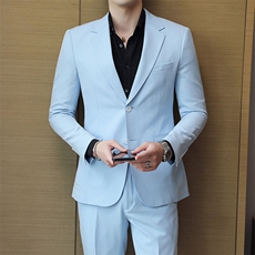 26做货-男士休闲西装修身韩版西服外套小西装上衣DX6837P165，男装西服套装，电商D216