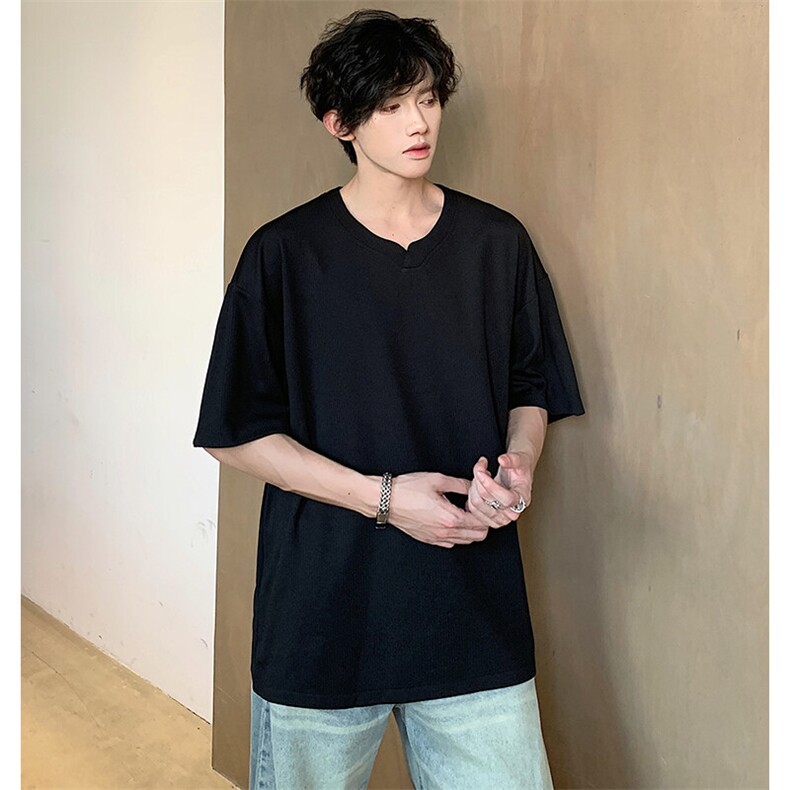 短袖男夏季新款凉感冰丝T恤五分袖上衣T0163-P28,男装T恤,星座214-3
