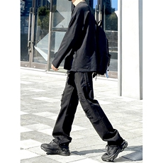 秋季假破洞痞帅牛仔裤毛边美式高街男休闲裤1412-2/087/P58，男装牛仔裤，星座1412-2