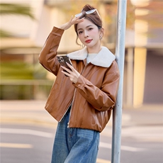2025年冬季时尚休闲保暖优雅pu羽绒服，女装羽绒服，依恋蒂丝