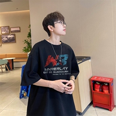 量大优供视频230g重磅纯棉短袖T恤男NT227-特P19控38，男装T恤，电商B367