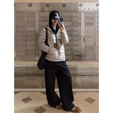 羽绒棉服女短款2秋冬新款连帽轻薄情侣棉衣棉服外套LG5611-P75，男装棉衣，星座1008