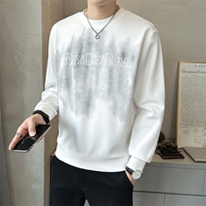秋季新款圆领卫衣男套头印花帅气百搭上衣服潮流A329-V3315-P68，男装卫衣，电商A329