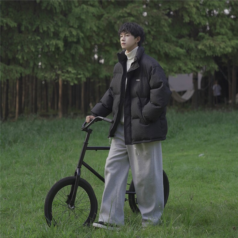 2025羽绒棉服港风中性潮牌青少年外套保暖棉衣A170-M828-TP50图片