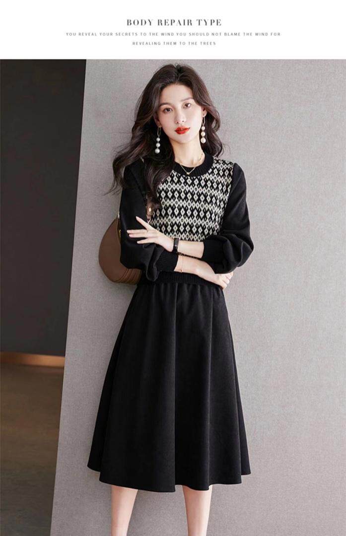 秋装新款连衣裙，女装连衣裙，琴菲儿