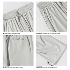 2024秋季新款白底大码美式防水工装裤M-5XHK24804-特P35，男装休闲裤，电商A022