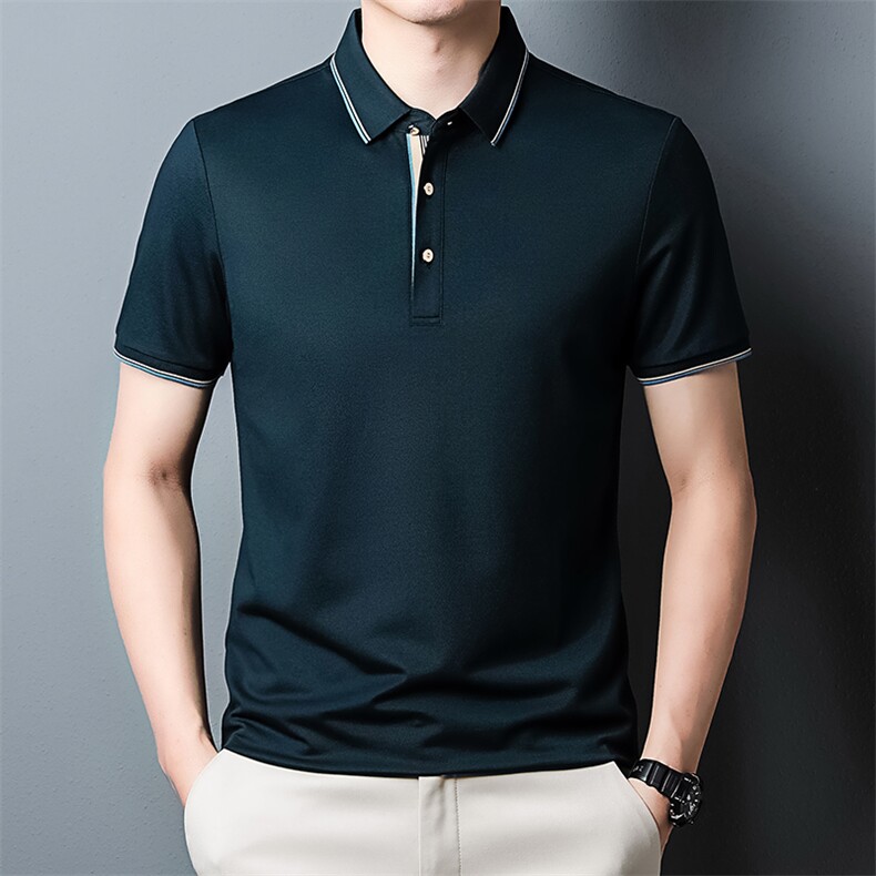 男士商务休闲纯短袖T恤夏季青年潮流半袖POLO衫上衣PL2330-P60,男装Polo衫,星座1105-3