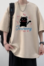 麂皮绒短袖t恤男大码半袖男JD82412-P25，男装T恤，电商A040