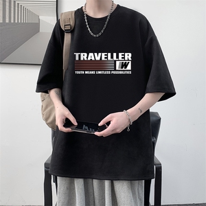 麂皮绒短袖t恤男大码半袖男 大皂风 JD82359-P25图片