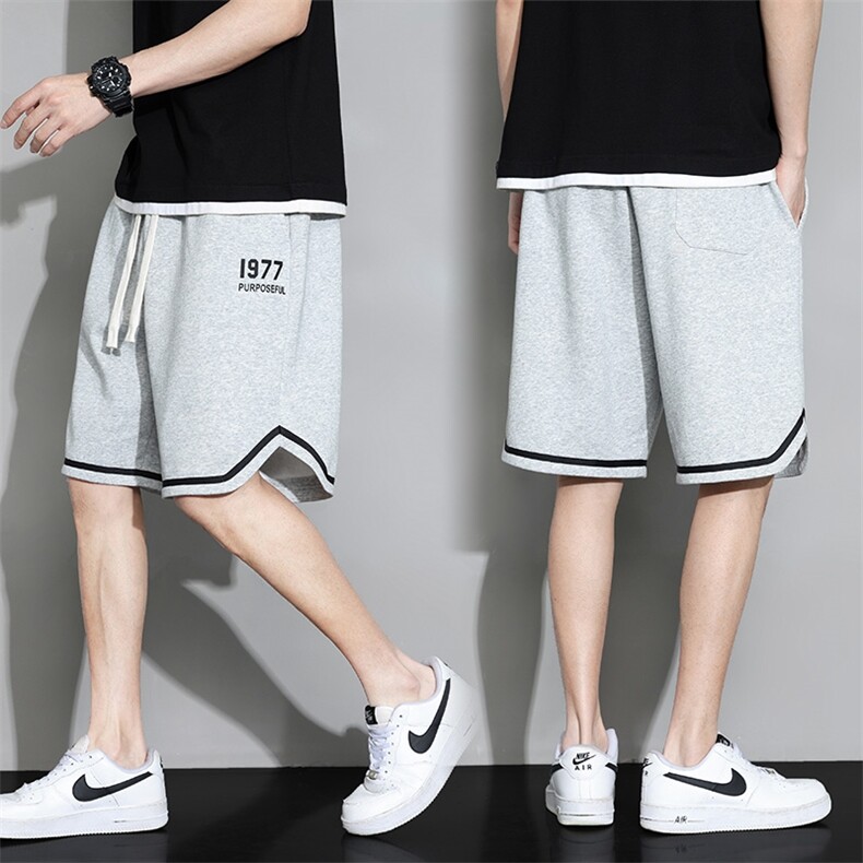 DK6967P35黑地板华棉短裤篮球大码宽松户外时尚休闲夏季短裤男,男装休闲裤,星座510A-1