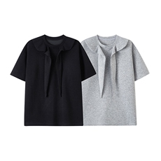 T10122-特批35控68高品质宽松设计感夏季百搭痞帅大码T恤短袖，男装T恤，电商A059