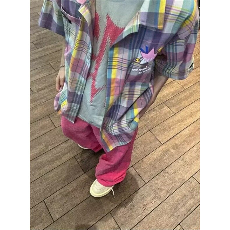 衬衣春秋季洋气格子衬衫长袖纯棉小孩外套薄韩版百搭C5231,男装衬衫,星座1116A（原606A-3）