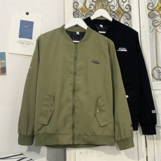 休闲棒球服男春秋潮牌飞行员夹克港风宽松痞帅工装外套JK0201-P45，男装夹克，星座308B-2