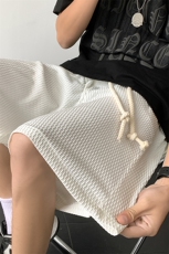 夏冰丝短裤男设计感宽松抽绳篮球运动休闲五分裤XZ514-2-1531-P38，男装牛仔裤，星座514-2(原B239)