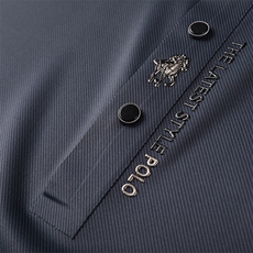 男式夏季新款中老年无痕T恤男短袖翻领休闲体恤Polo衫，男装T恤，电商B360