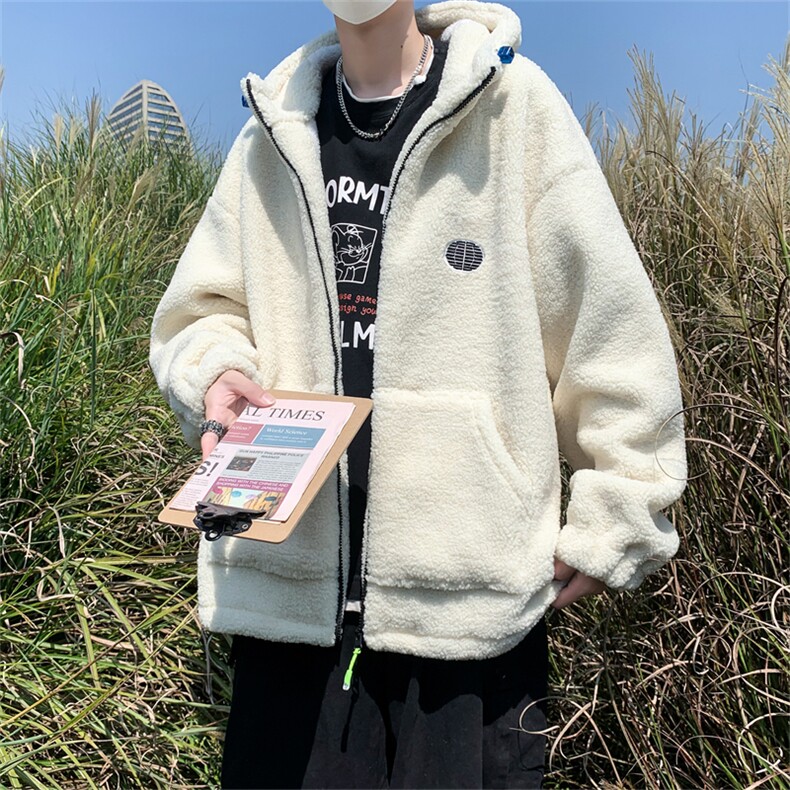 羊羔毛棉服男袄冬潮牌情侣2022外套WY031-P55,男装棉衣,星座308B-1
