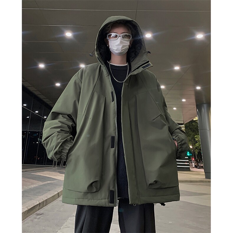 防水冲锋棉服D2250-TP110控价158冬季保暖连帽上衣可儿开外套,男装棉衣,电商A102-1