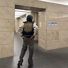 JK180-P39美式高街vibe棒球服男款秋季痞帅光明会之眼刺绣夹克，男装夹克，电商B323A