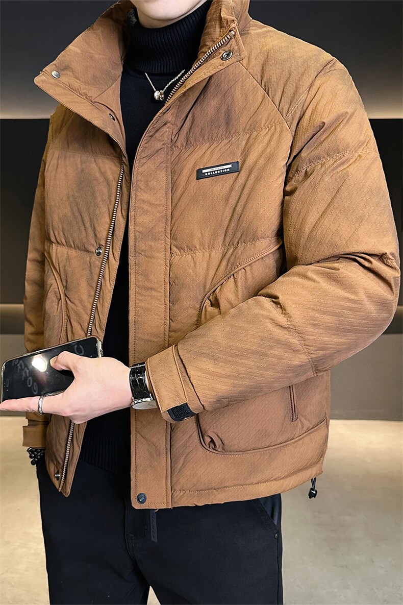 标50绒店主风2025新款男士扎染立领羽绒服2567-P195(控券后288),男装羽绒服,电商B328
