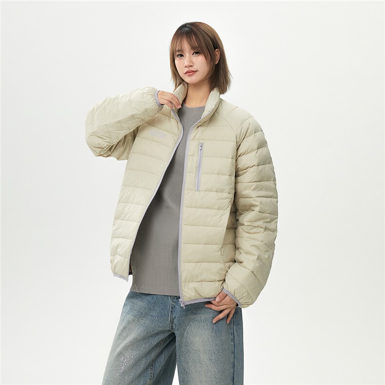 有90绒报告 印花轻便M-5XL大码白鸭羽绒服男78187P238控328图片