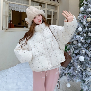 大货已出 波点50羽绒服2C090-9032-P235-K358图片