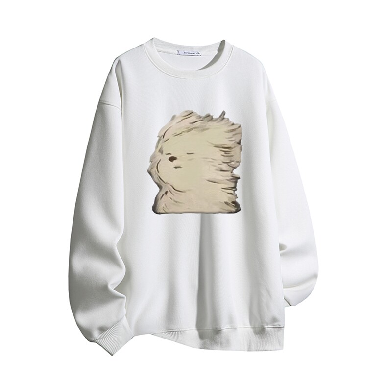 得物供货、复合重磅420克现货圆领卫衣宽松HD019-1-HMY515-P35，男装卫衣，电商019-1