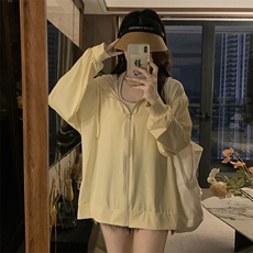 冰丝防晒衣女夏季新款薄空调衫宽松防紫外线防晒服E735-55，男装防晒衣，星座911-2(原星座613-2）