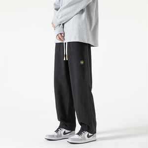 港风 抖音品质大码休闲裤工装裤长裤直筒裤A014-DY2173-P55控78图片