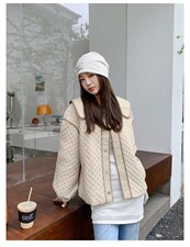 现货2021秋冬羽绒服外套，女装棉衣/棉服，斐媞梦 FTM