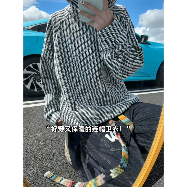 XZ809A/YGW01/特P45/控89大重磅鱼骨纹连帽卫衣,男装卫衣,星座809A(原222-1)