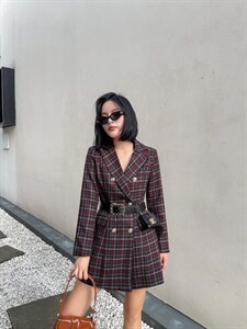 腰包连衣裙图片