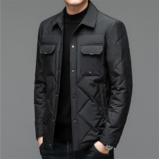CHL22343钱塘2020-2中年男士商务休闲简约百搭冬季羽绒服P250，男装羽绒服，钱塘207-2