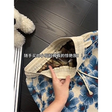 海岛风小花短裤男夏季度假夏威夷沙滩裤子宽松休闲五分裤K711，男装牛仔裤，星座1116A（原606A-3）