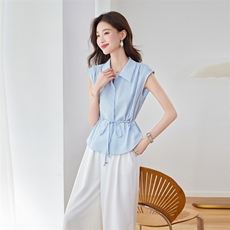 休闲/淑女2025年夏季两件套，女装套装/套裙，秀美人生