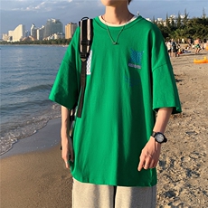 1图案已注册港风棋盘格情侣大码M-5XL风短袖男DT7653P30控45，男装T恤，星座226-2