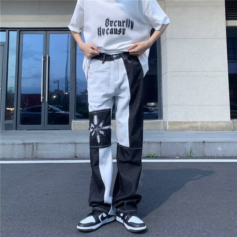 美式牛仔裤男款秋季长裤潮 NC35 P68图片