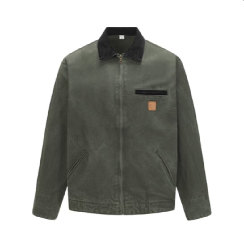 现货得物二开美式复古飞行员夹克男款情侣装工装外套JK1293-P105,男装夹克,星座1103-3
