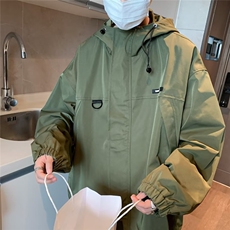 新款外套男春秋痞帅高街美式工装冲锋衣夹克男潮JK20-P58，男装夹克，星座1109-3