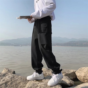 男春季休闲西裤魔术贴工装西裤XK2188P40图片