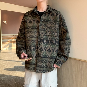 春秋季开衫美式小外套男女同款新款美式夹克XZ102B-1-J271P55图片