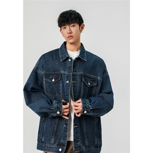 25款抖音品质牛仔夹克宽松韩版工装潮流水洗外套N999/P98 148图片